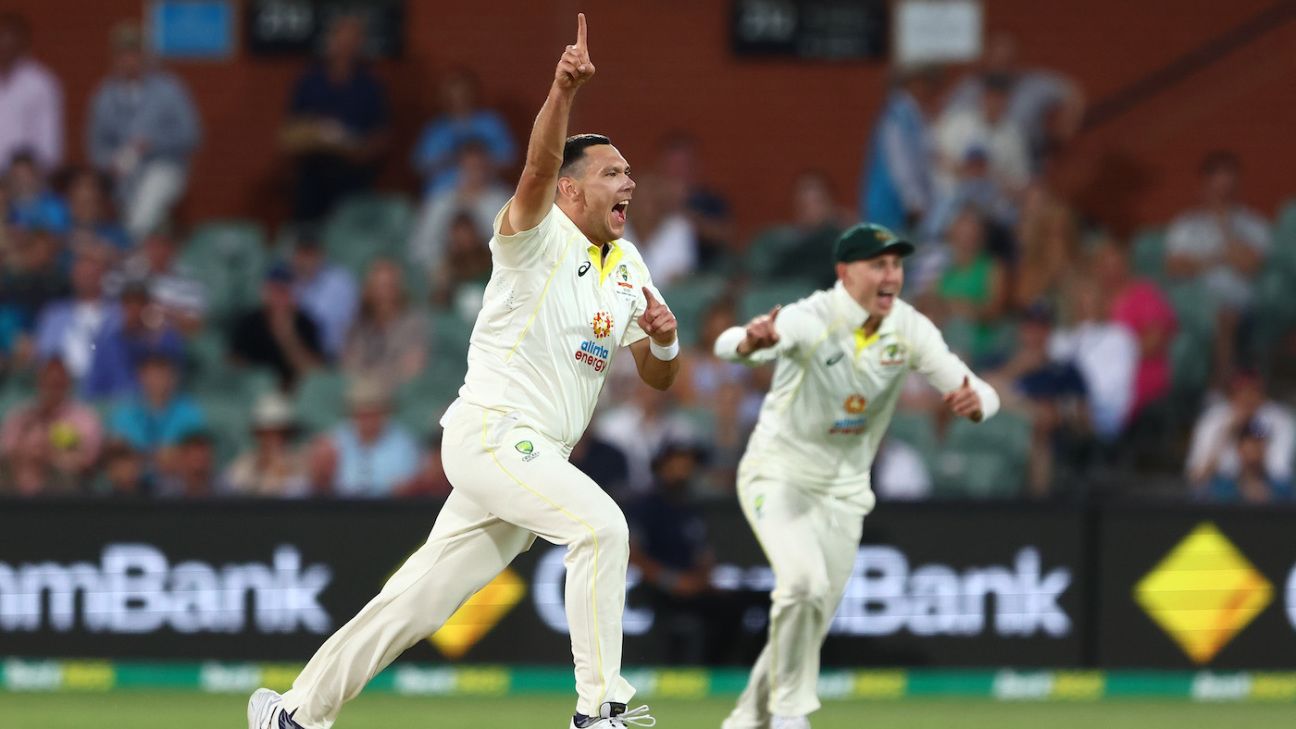 Boland powers Australia towards 2-0 on 16-wicket day
