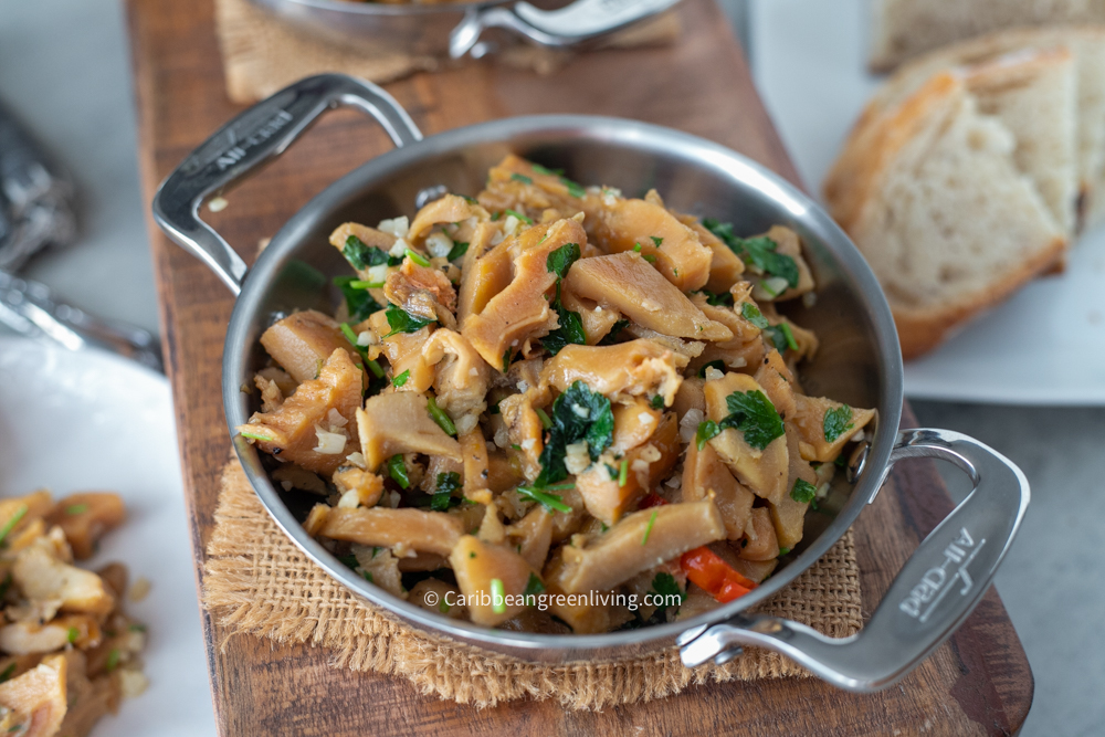 How to make Garlic Conch recipe