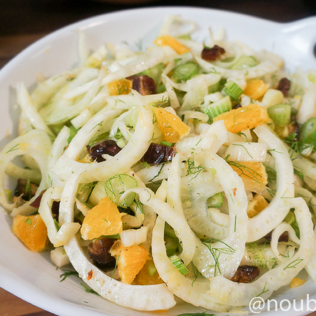 Quick and Easy Fennel Salad with Oranges and dried Figs