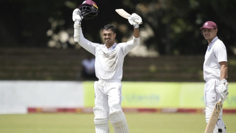 Records galore as Chanderpaul slams 207* and Brathwaite 182 in