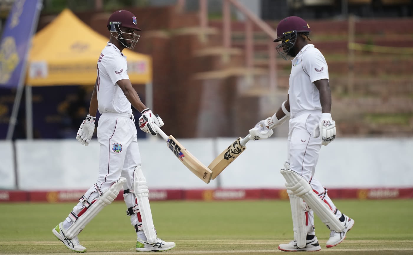 Chase hits half-century as West Indies put Zimbabwe under pressure