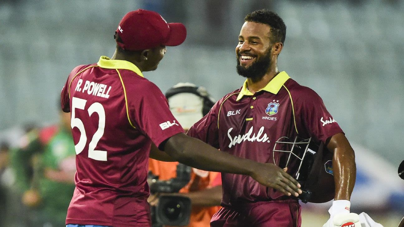 Shai Hope and Rovman Powell take charge as West Indies