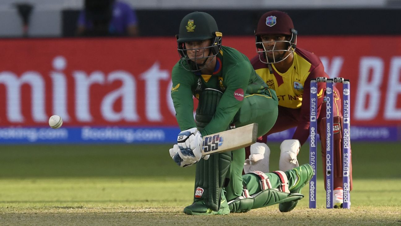 First ODI between South Africa and West Indies washed out