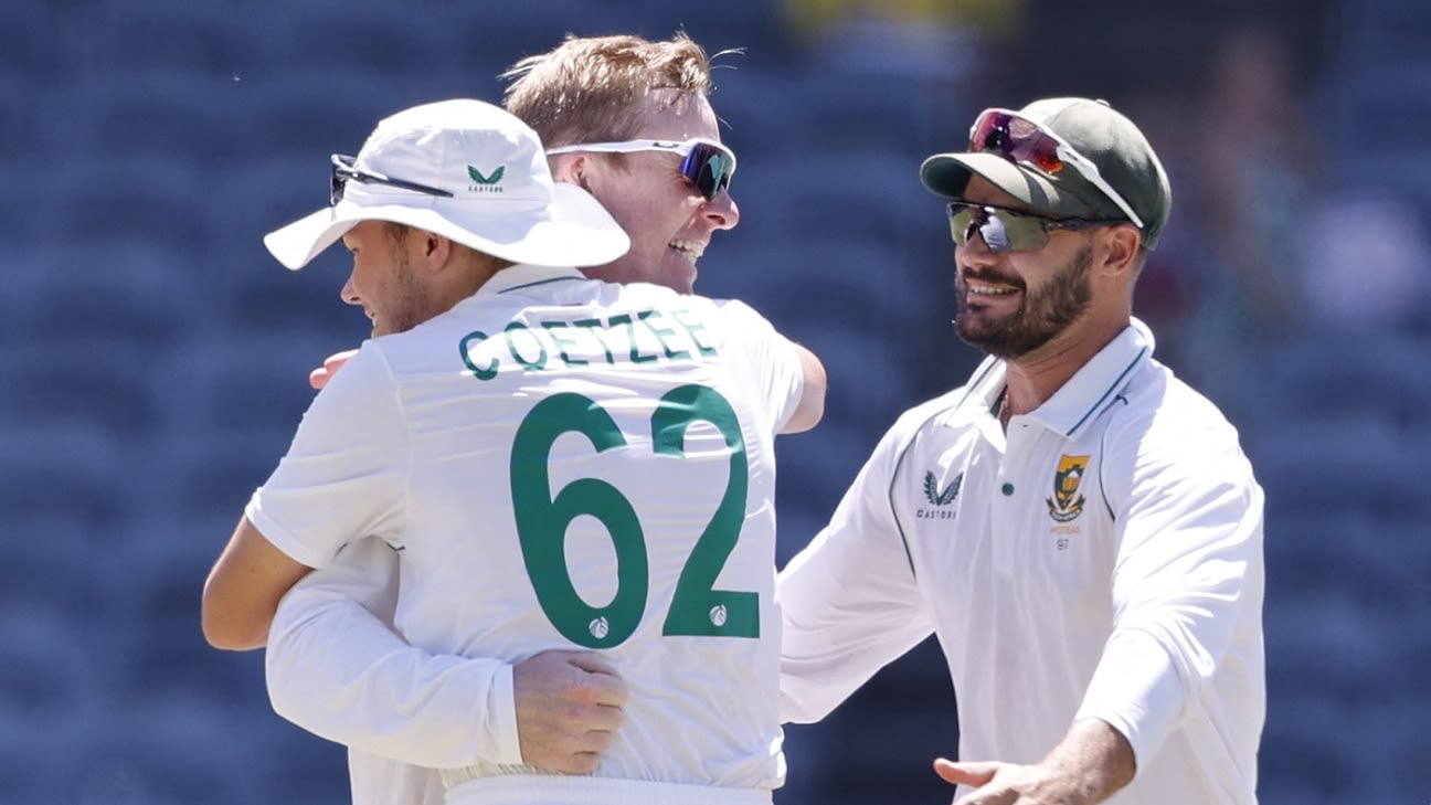 Rabada, Coetzee, Harmer wrap up 2-0 series win for South