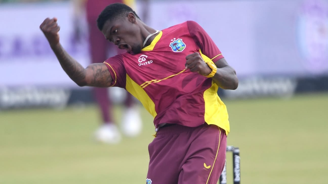 Romario Shepherd fireworks, Alzarri Joseph five-for seal series for West