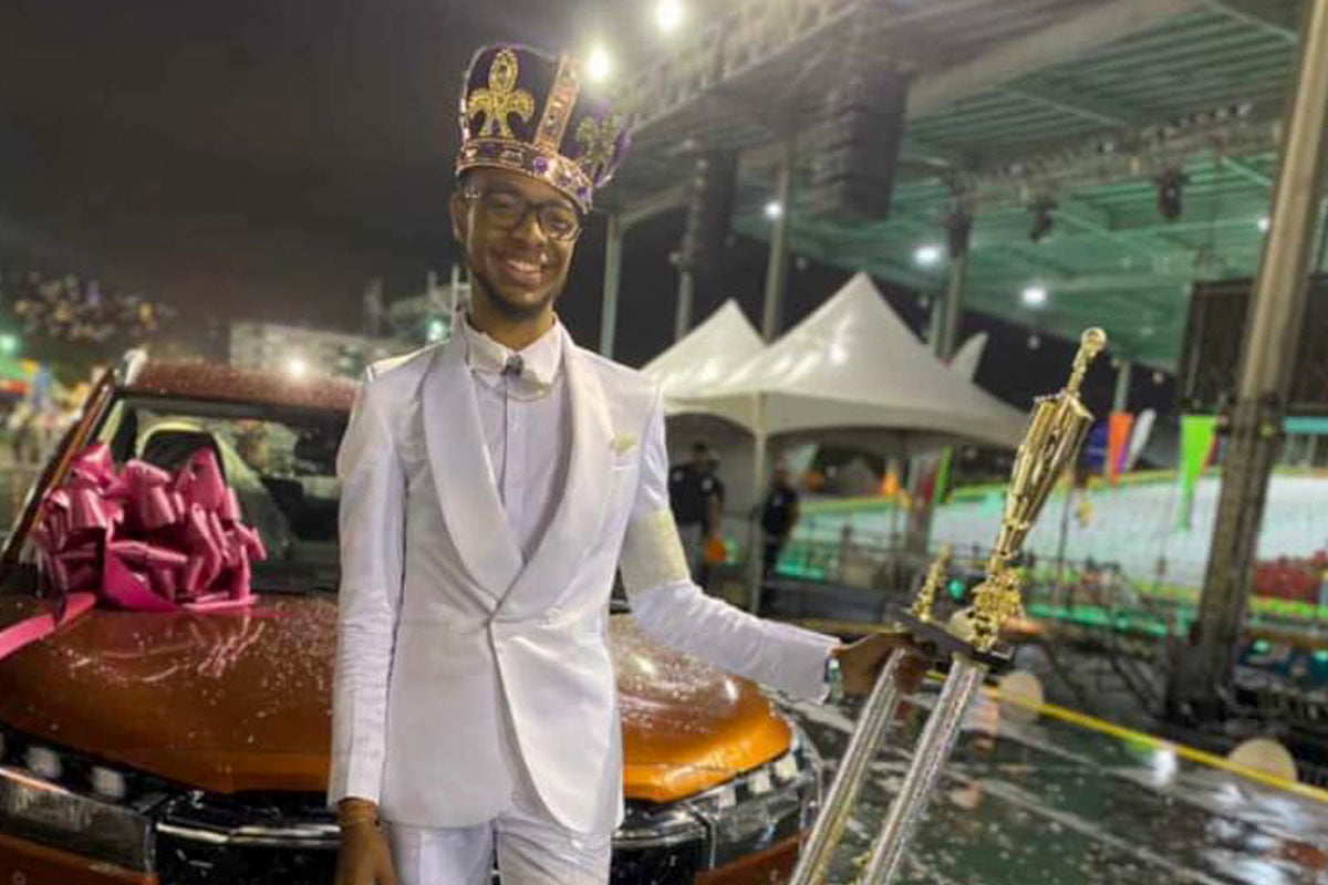 Duane Ta’Zyah O’Connor wins Calypso Monarch title