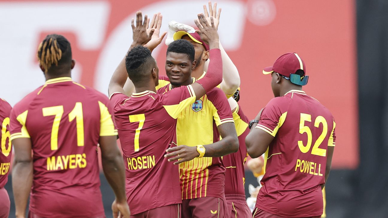West Indies and Sri Lanka in opposite groups at ODI