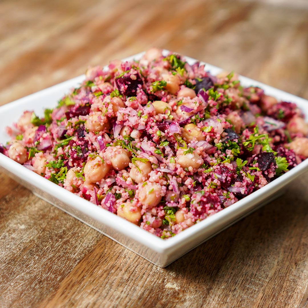 Roasted Beetroot & Chickpea Salad