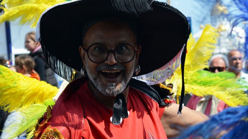 Eastbourne Carnival parades its bands, bees and bonfires