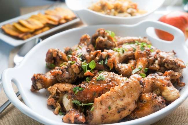 Spicy Roasted Chicken Wings