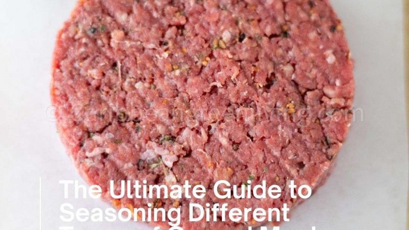 Seasoning Different Types of Ground Meat for Burgers