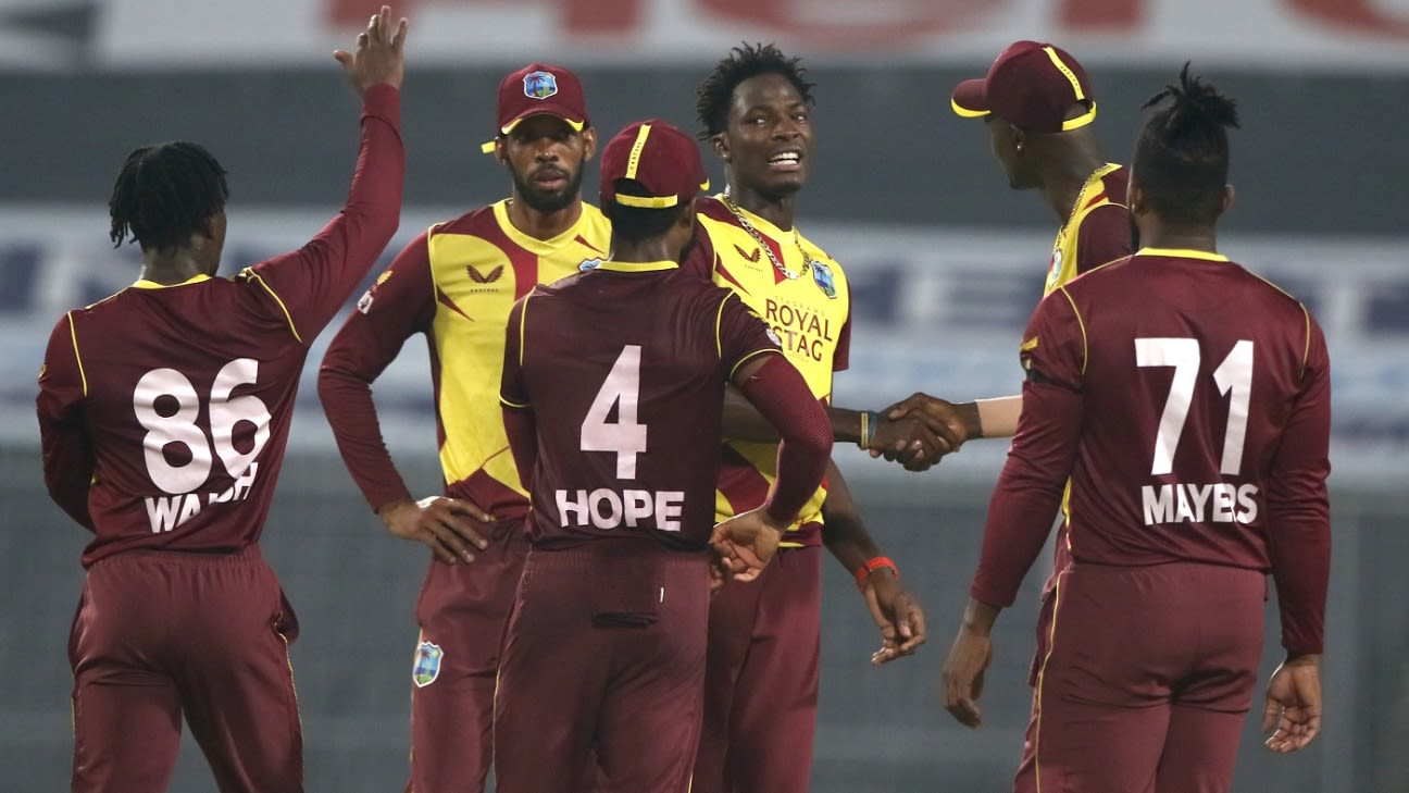 UAE opt to bat; West Indies hand debuts to Drakes