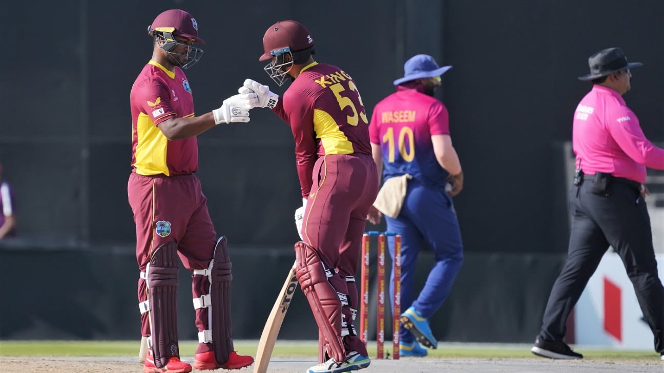 Brandon King, Johnson Charles star as West Indies clinch ODI