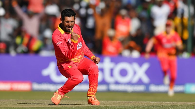 Zimbabwe stun West Indies to storm into Super Sixes with