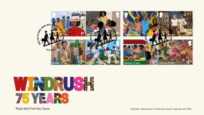 Royal Mail issues Windrush 75 stamps