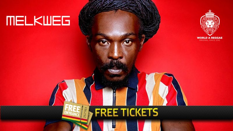 2x 2 Tickets to Anthony B at Melkweg Amsterdam, June