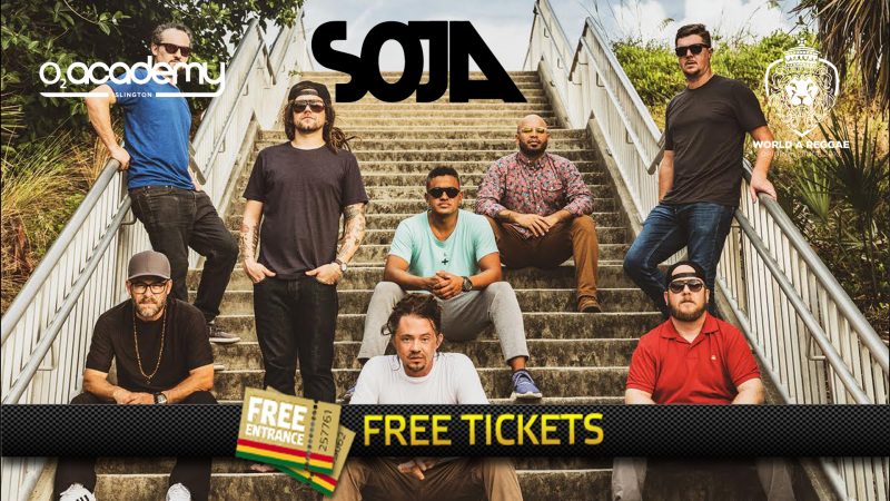 2x 2 Free Tickets to SOJA at the O2 Academy