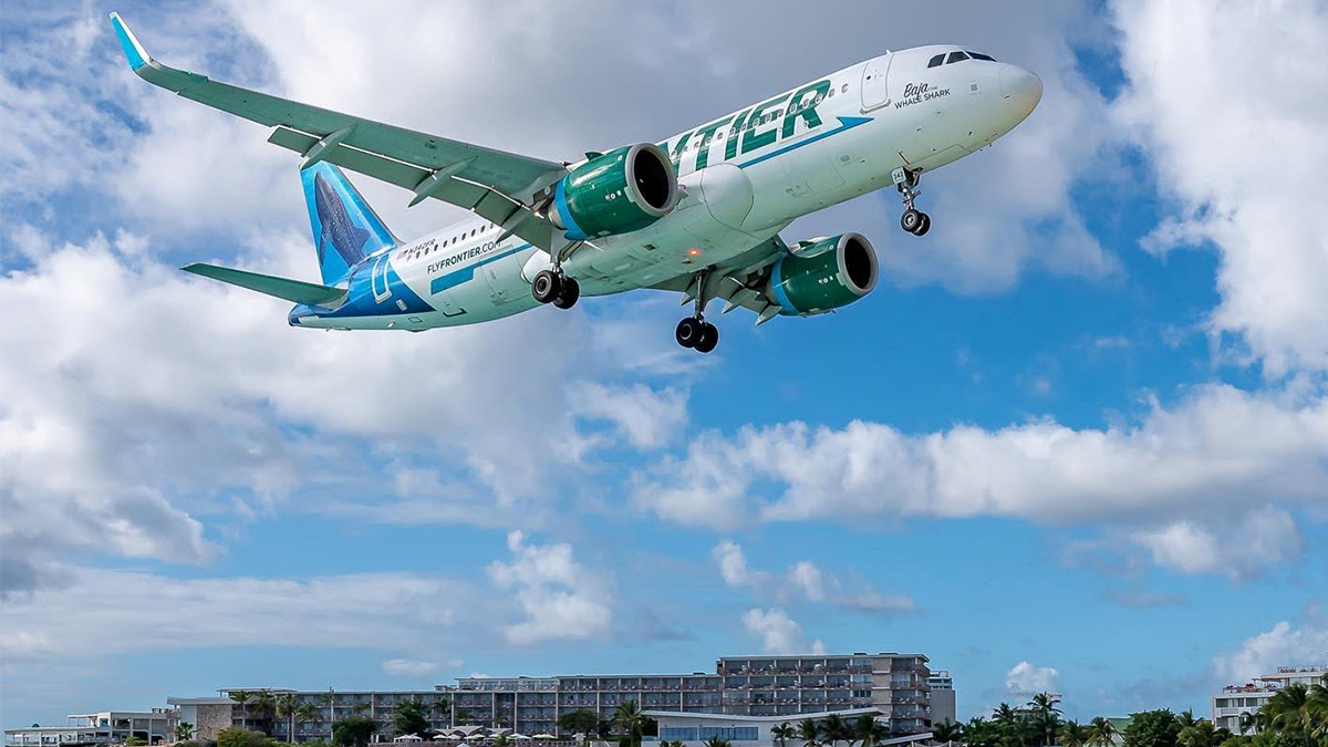 Frontier Airlines Is Returning to St Maarten 