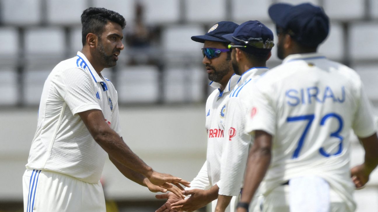 Alick Athanaze shows spark on debut but India firmly in