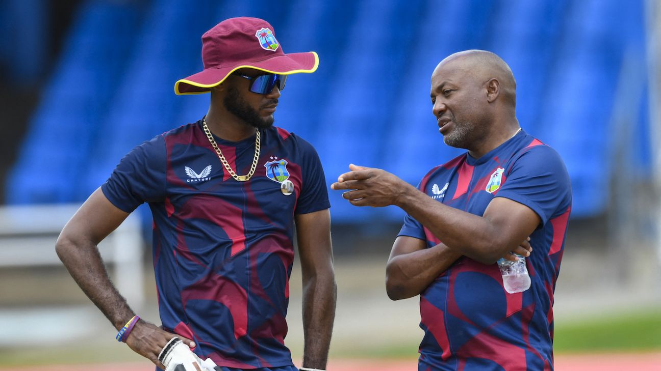 Mukesh and McKenzie debut; West Indies bowl first