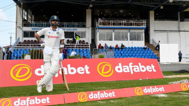 West Indies steady after Kohli’s first away Test ton in