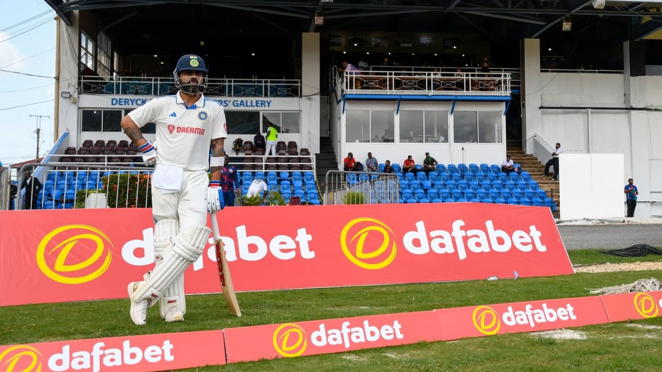 West Indies steady after Kohli’s first away Test ton in