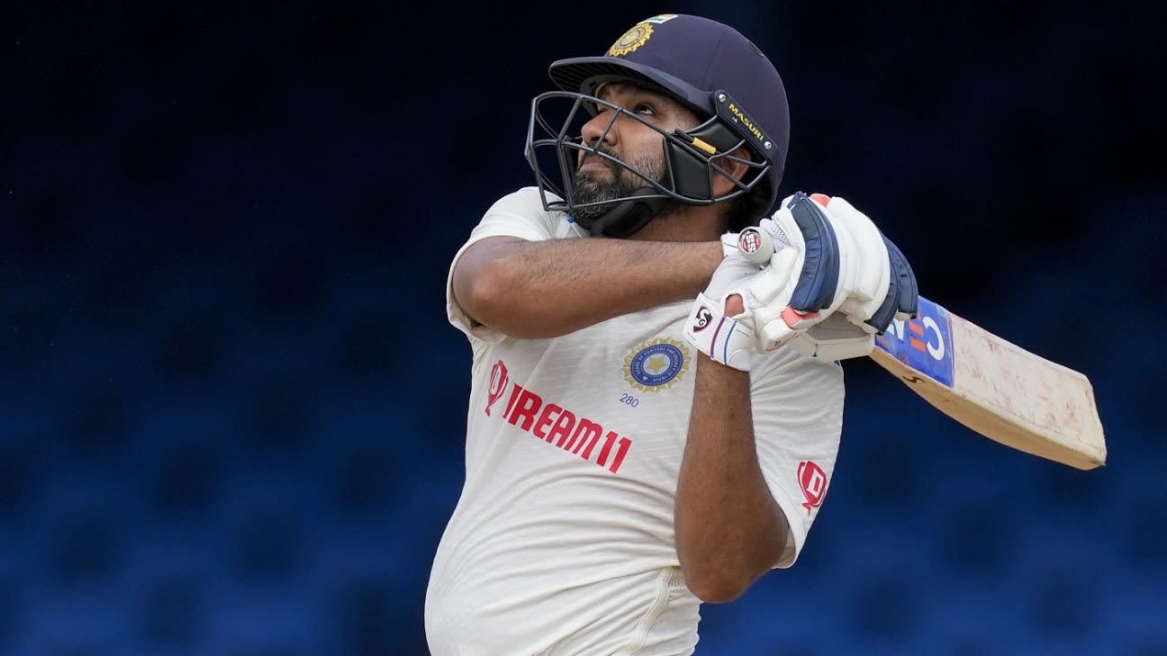 Rohit and Jaiswal help take India’s lead past 300