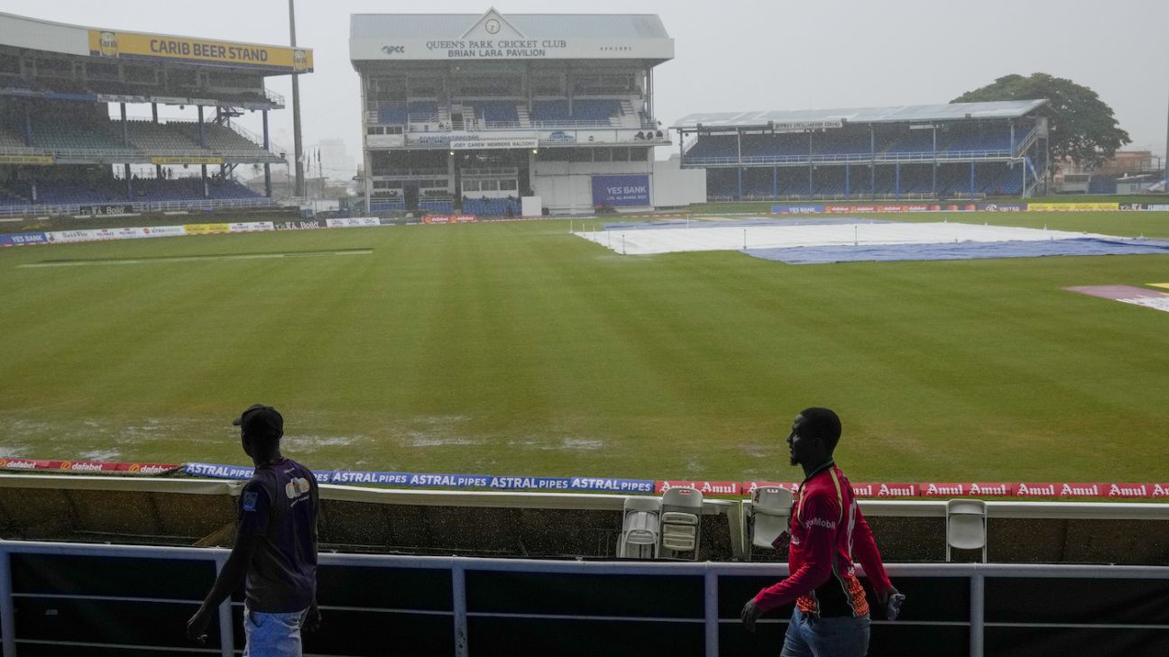 Rain denies India shot at full WTC points in Port-of-Spain