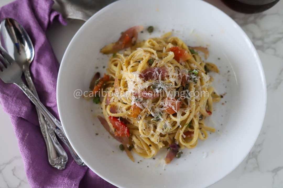 Tasty Spaghetti with Anchovies and Capers Caribcast