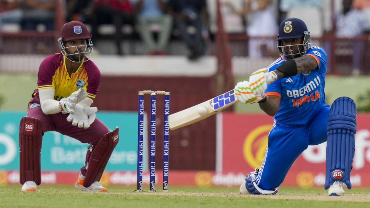 Suryakumar and Tilak do the chase in a canter to