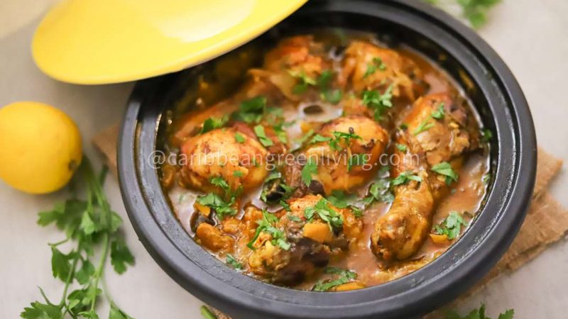 Easy Chicken Tagine With Olives and Preserved Lemons