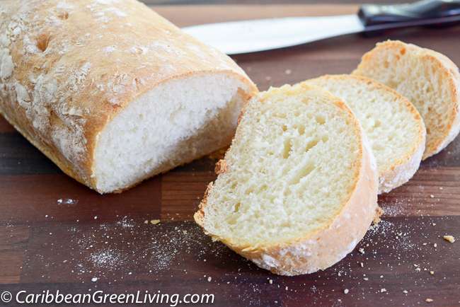 A tasty and crispy Ciabatta Bread Machine Recipe made easy