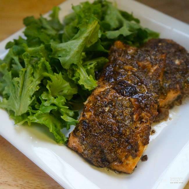 Rubbed Salmon