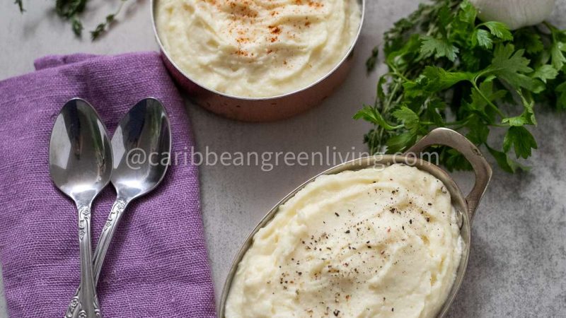 Pommes Puree with Parmesan Cheese and Fresh Chives