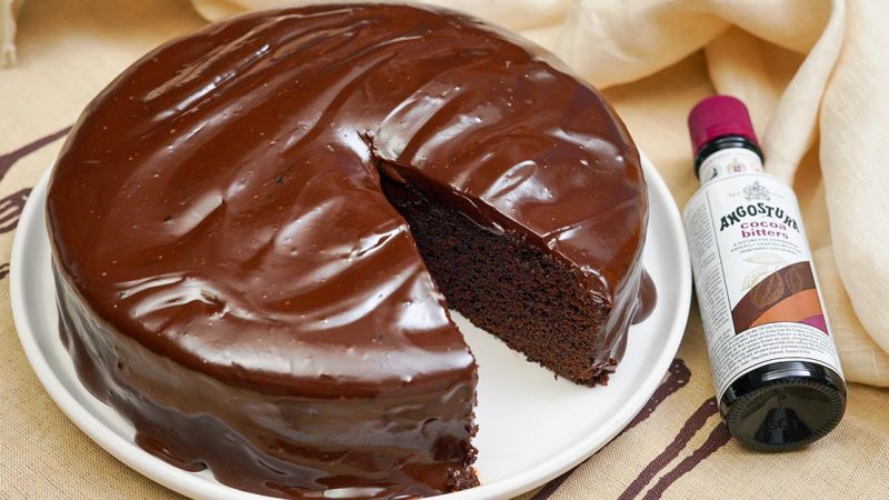 Chocolate Stout Cake With Chocolate Ganache