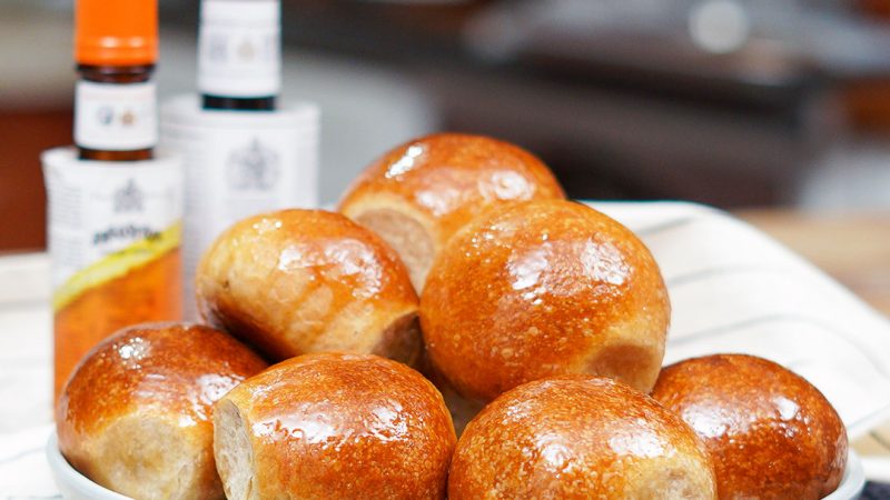 Spice Buns With Citrus Glaze