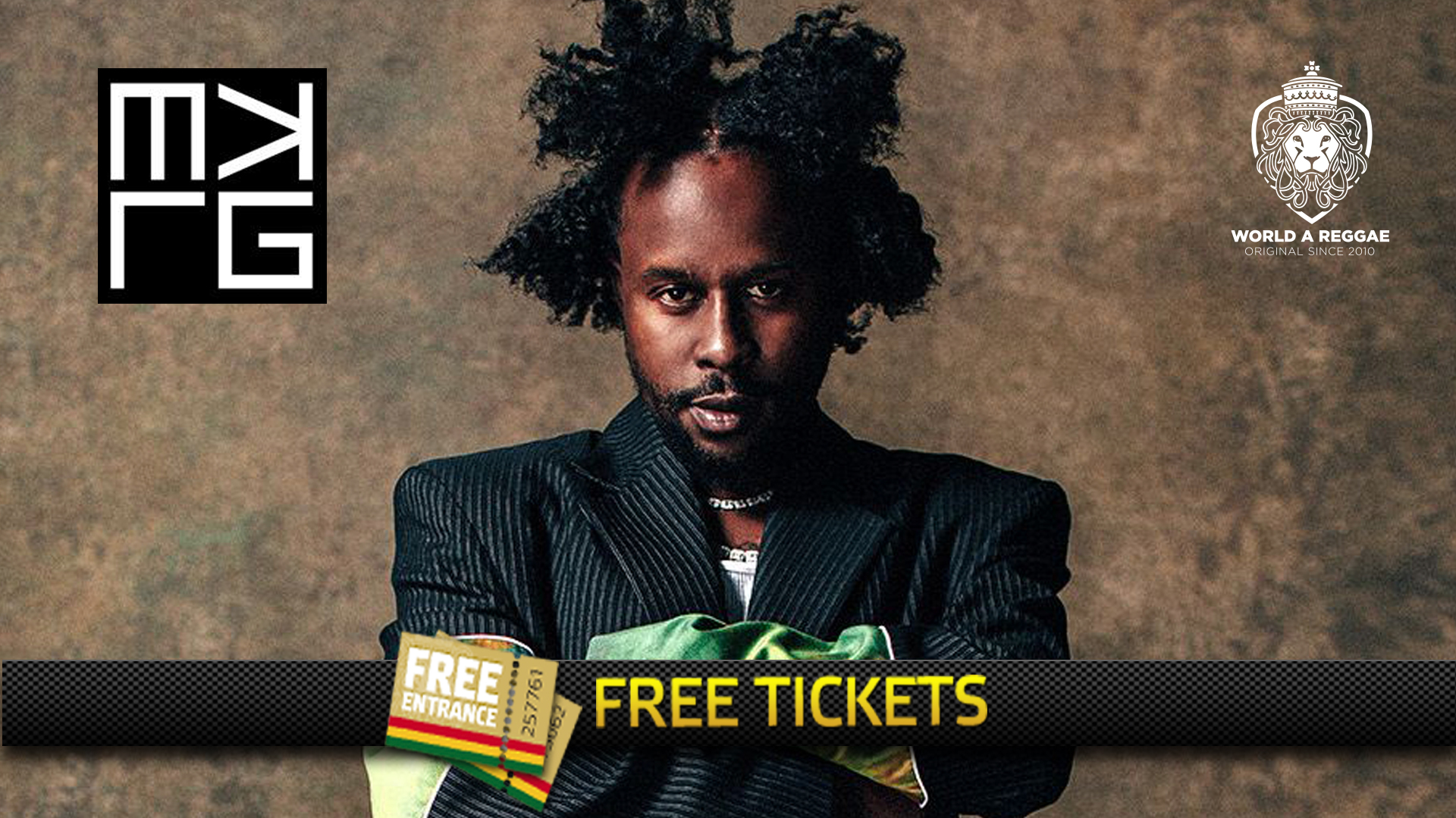 2x 2 Free Tickets to Popcaan at Melkweg Amsterdam, December