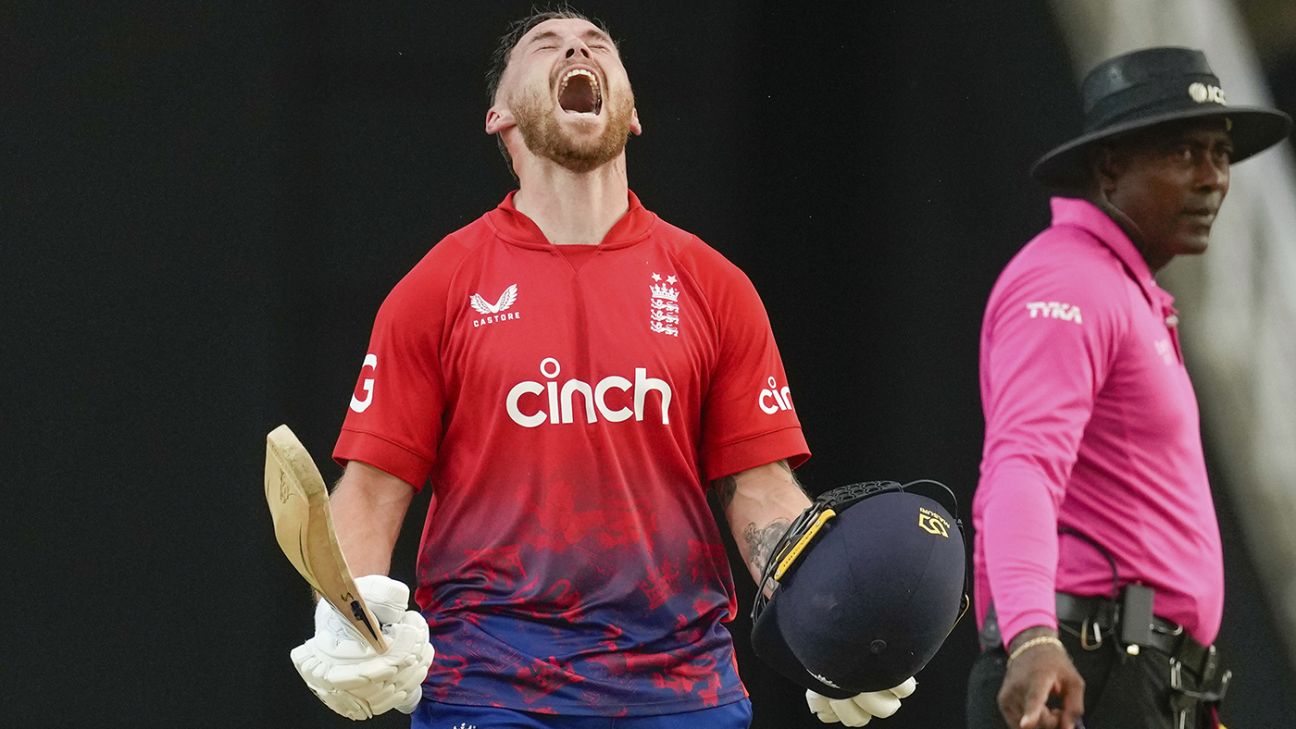 Salt’s second ton leads England to series-levelling victory