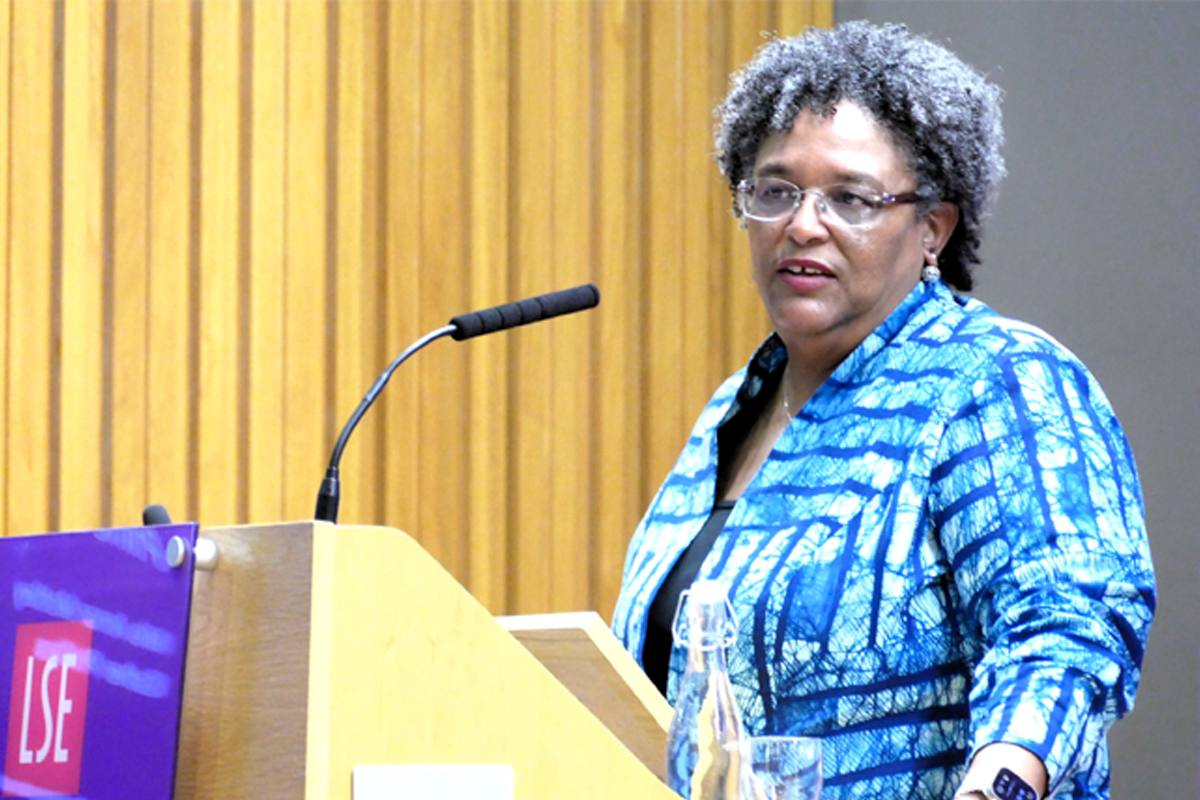 Barbados PM Mia Mottley delivers Not Until Then Lecture at