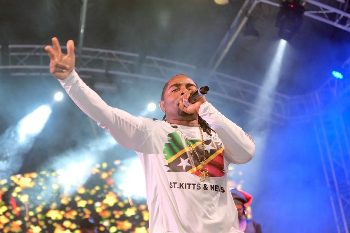 Ras Kelly is the new Power Soca Monarch of St