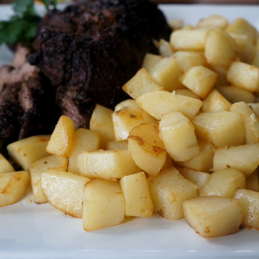 Spicy Pan-Roasted Potatoes