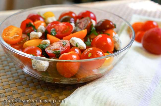 Tomato Salad with Feta Cheese