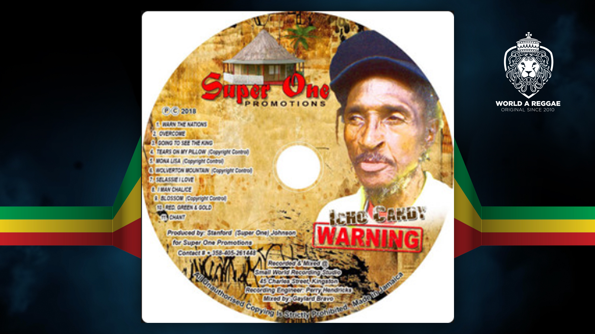 Icho Candy releases 11track “Warning” Album World A Reggae Caribcast