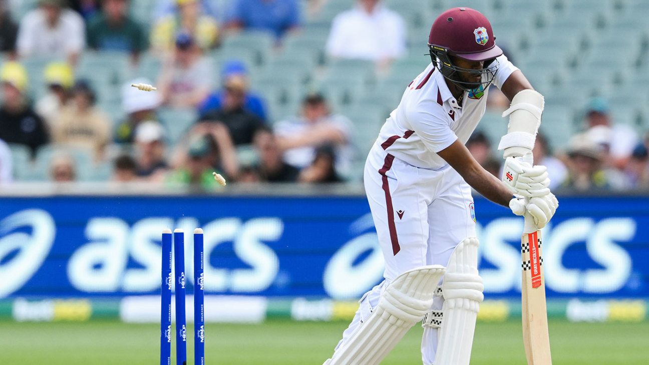 Cummins and Hazlewood heap early pressure on West Indies