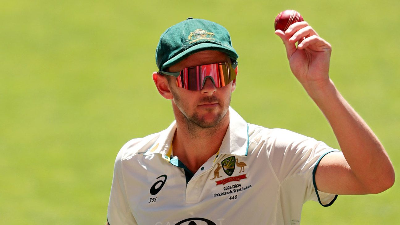Hazlewood takes career-best haul but Khawaja hurt in Australia’s victory