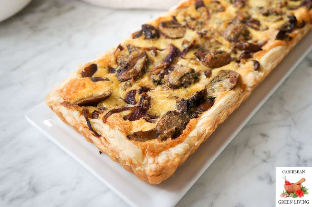 Savory Mushroom Tart for Breakfast or Brunch