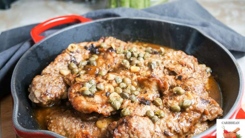 Zesty and Spicy Veal Scallopini