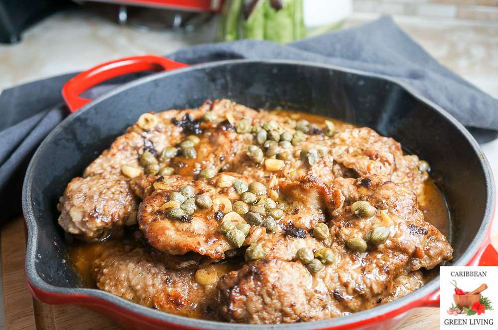 Zesty and Spicy Veal Scallopini