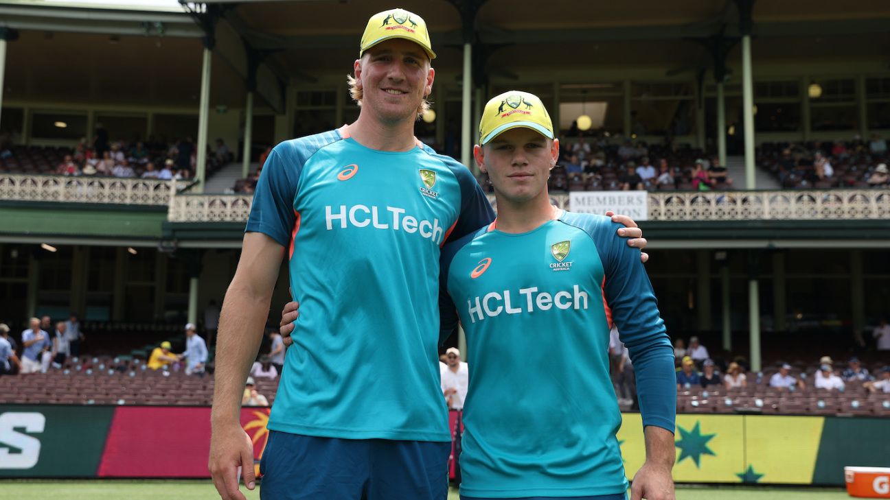 Fraser-McGurk, Sutherland handed debuts; West Indies bowl first