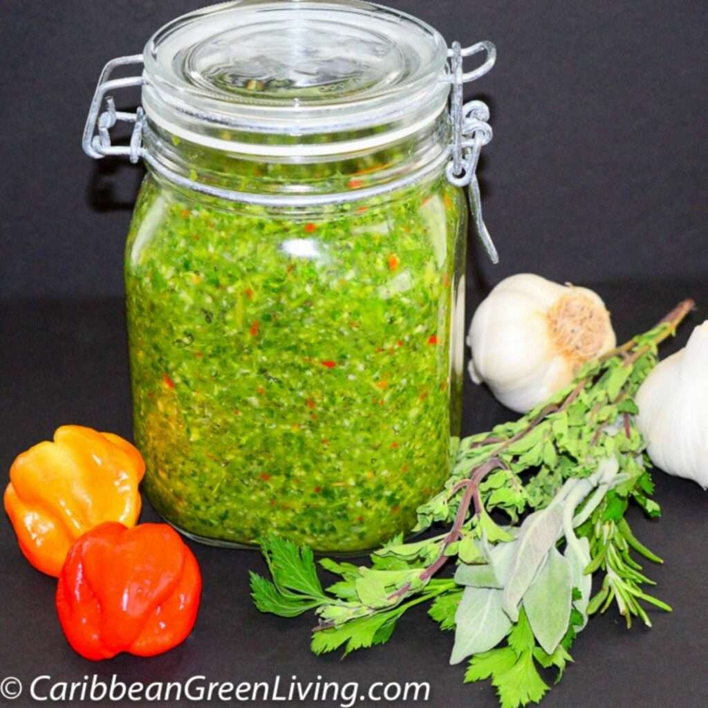 Haitian Epis: a simple Fresh Herbs and Spices Seasoning